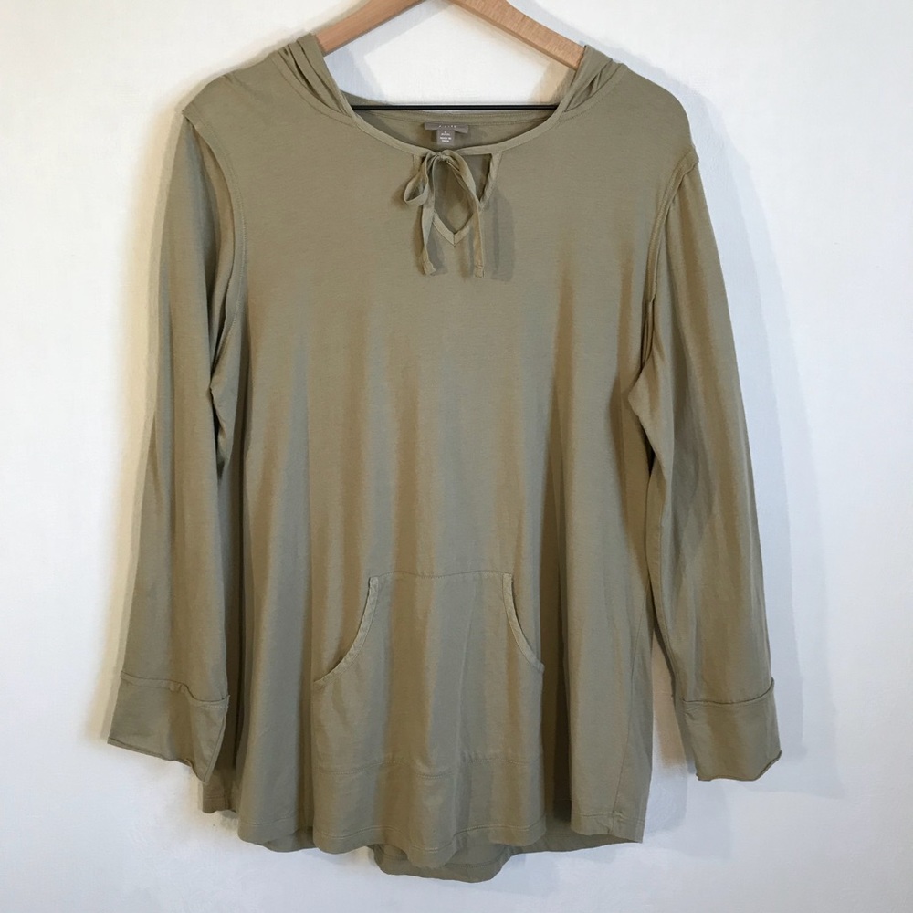 J. Jill Cotton Hooded Tunic